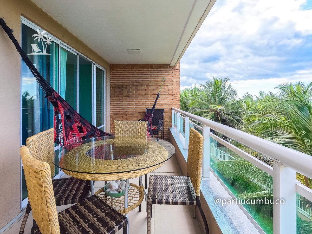 apartamento cumbuco frente mar Apartamento Exterior foto